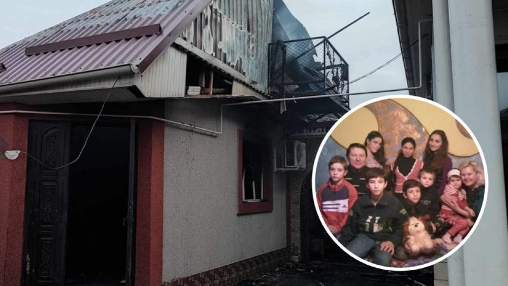 Strigăt de disperare. O familie cu zece copii a rămas fără casă în pragul iernii